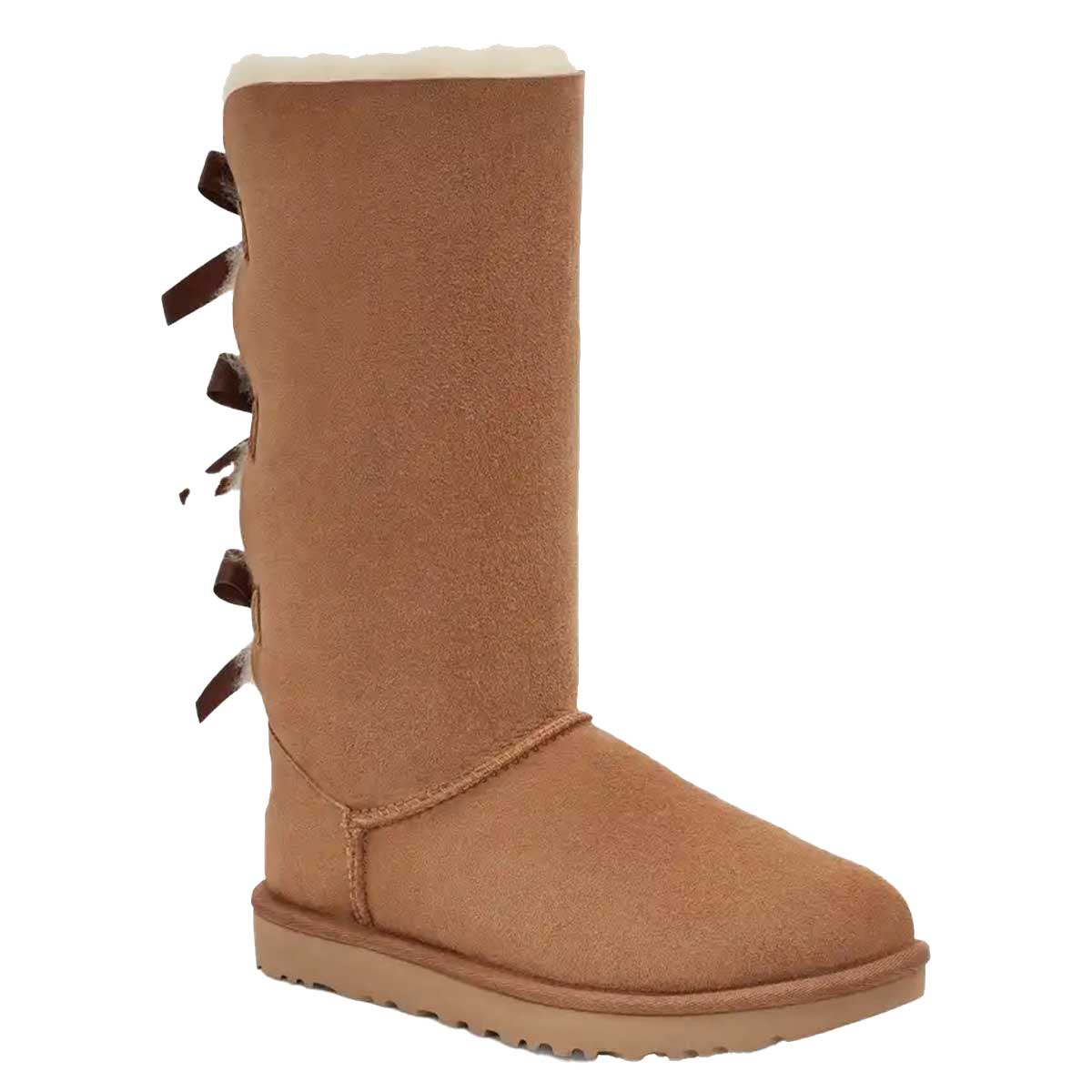 UGG Bailey Bow Tall II Boot Women's in Chestnut